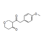 3-[2-(4-Methoxyphenyl)acetyl]dihydro-2H-pyran-4(3H)-one