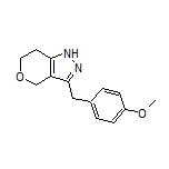 3-(4-Methoxybenzyl)-1,4,6,7-tetrahydropyrano[4,3-c]pyrazole