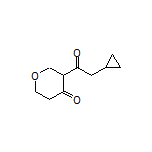 3-(2-Cyclopropylacetyl)dihydro-2H-pyran-4(3H)-one