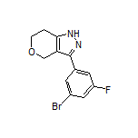 3-(3-Bromo-5-fluorophenyl)-1,4,6,7-tetrahydropyrano[4,3-c]pyrazole