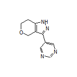 3-(5-Pyrimidinyl)-1,4,6,7-tetrahydropyrano[4,3-c]pyrazole