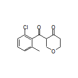 3-(2-Chloro-6-methylbenzoyl)dihydro-2H-pyran-4(3H)-one