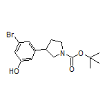 3-Bromo-5-(1-Boc-3-pyrrolidinyl)phenol