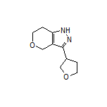 3-(Tetrahydrofuran-3-yl)-1,4,6,7-tetrahydropyrano[4,3-c]pyrazole