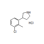 3-(3-Chloro-2-methylphenyl)pyrrolidine Hydrochloride