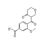 3-(2-Methoxy-4-nitrobenzoyl)dihydro-2H-pyran-4(3H)-one