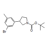 1-Boc-3-(3-bromo-5-methylphenyl)pyrrolidine