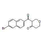 3-(6-Bromo-2-naphthoyl)dihydro-2H-pyran-4(3H)-one