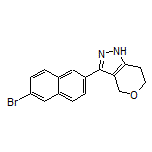 3-(6-Bromo-2-naphthyl)-1,4,6,7-tetrahydropyrano[4,3-c]pyrazole