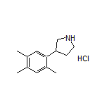 3-(2,4,5-Trimethylphenyl)pyrrolidine Hydrochloride