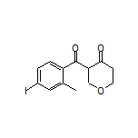 3-(4-Iodo-2-methylbenzoyl)dihydro-2H-pyran-4(3H)-one