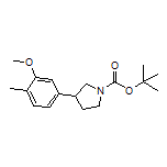 1-Boc-3-(3-methoxy-4-methylphenyl)pyrrolidine