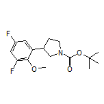 1-Boc-3-(3,5-difluoro-2-methoxyphenyl)pyrrolidine