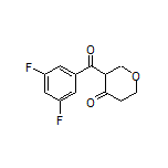 3-(3,5-Difluorobenzoyl)dihydro-2H-pyran-4(3H)-one