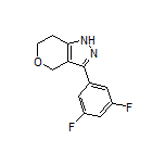 3-(3,5-Difluorophenyl)-1,4,6,7-tetrahydropyrano[4,3-c]pyrazole