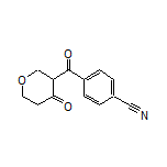 4-(4-Oxotetrahydro-2H-pyran-3-carbonyl)benzonitrile