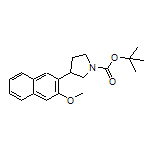 1-Boc-3-(3-methoxy-2-naphthyl)pyrrolidine