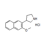 3-(3-Methoxy-2-naphthyl)pyrrolidine Hydrochloride