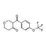 3-[4-(Trifluoromethoxy)benzoyl]dihydro-2H-pyran-4(3H)-one