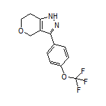 3-[4-(Trifluoromethoxy)phenyl]-1,4,6,7-tetrahydropyrano[4,3-c]pyrazole