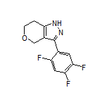 3-(2,4,5-Trifluorophenyl)-1,4,6,7-tetrahydropyrano[4,3-c]pyrazole