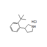 3-[2-(tert-Butyl)phenyl]pyrrolidine Hydrochloride