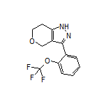 3-[2-(Trifluoromethoxy)phenyl]-1,4,6,7-tetrahydropyrano[4,3-c]pyrazole