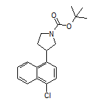 1-Boc-3-(4-chloro-1-naphthyl)pyrrolidine