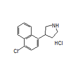 3-(4-Chloro-1-naphthyl)pyrrolidine Hydrochloride