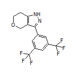 3-[3,5-Bis(trifluoromethyl)phenyl]-1,4,6,7-tetrahydropyrano[4,3-c]pyrazole