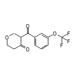 3-[3-(Trifluoromethoxy)benzoyl]dihydro-2H-pyran-4(3H)-one