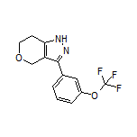 3-[3-(Trifluoromethoxy)phenyl]-1,4,6,7-tetrahydropyrano[4,3-c]pyrazole