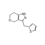 3-(Thiophen-2-ylmethyl)-1,4,6,7-tetrahydropyrano[4,3-c]pyrazole