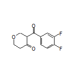 3-(3,4-Difluorobenzoyl)dihydro-2H-pyran-4(3H)-one