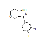 3-(3,4-Difluorophenyl)-1,4,6,7-tetrahydropyrano[4,3-c]pyrazole