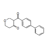 3-([1,1’-Biphenyl]-4-carbonyl)dihydro-2H-pyran-4(3H)-one