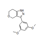 3-(3,5-Dimethoxyphenyl)-1,4,6,7-tetrahydropyrano[4,3-c]pyrazole