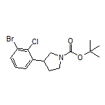 1-Boc-3-(3-bromo-2-chlorophenyl)pyrrolidine