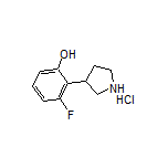 3-Fluoro-2-(pyrrolidin-3-yl)phenol Hydrochloride