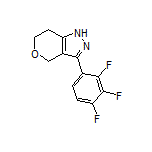 3-(2,3,4-Trifluorophenyl)-1,4,6,7-tetrahydropyrano[4,3-c]pyrazole