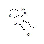 3-(2,4-Dichloro-5-fluorophenyl)-1,4,6,7-tetrahydropyrano[4,3-c]pyrazole