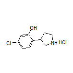 5-Chloro-2-(pyrrolidin-3-yl)phenol Hydrochloride