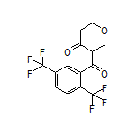 3-[2,5-Bis(trifluoromethyl)benzoyl]dihydro-2H-pyran-4(3H)-one