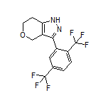 3-[2,5-Bis(trifluoromethyl)phenyl]-1,4,6,7-tetrahydropyrano[4,3-c]pyrazole