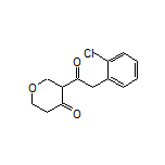 3-[2-(2-Chlorophenyl)acetyl]dihydro-2H-pyran-4(3H)-one