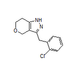 3-(2-Chlorobenzyl)-1,4,6,7-tetrahydropyrano[4,3-c]pyrazole