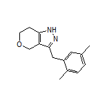 3-(2,5-Dimethylbenzyl)-1,4,6,7-tetrahydropyrano[4,3-c]pyrazole