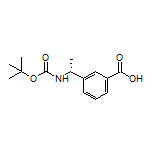 (R)-3-[1-(Boc-amino)ethyl]benzoic Acid