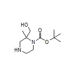 (1-Boc-2-methyl-2-piperazinyl)methanol