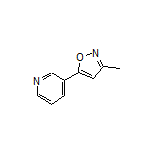 3-Methyl-5-(3-pyridyl)isoxazole